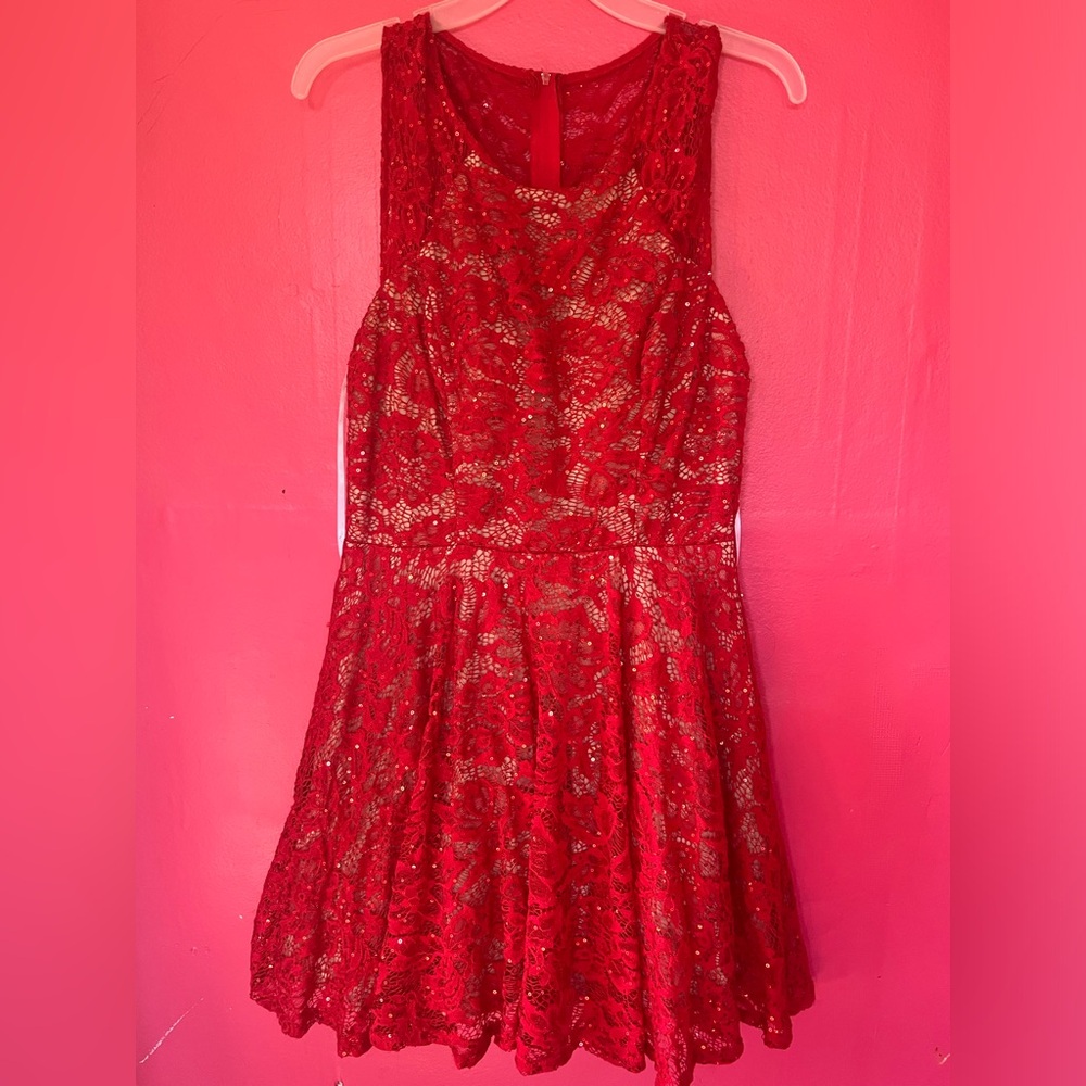 Wore for a Quinceanera event. Can be worn as a homecoming dress.
